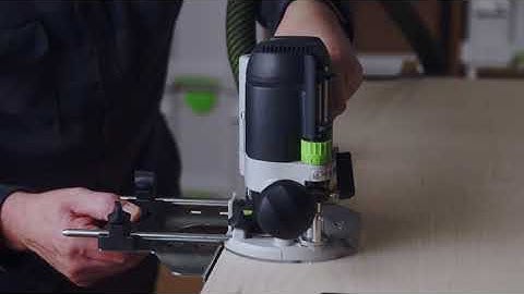 Router OF 1010 REBQ: installing the LM-OF 1010R light module