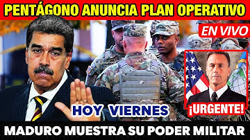 ATENCIÓN 🚨 MADURO MUESTRA SU PODER MILITAR 🔴 PENTÁGONO MUEVE SUS FICHAS PARA LA OPERACIÓN