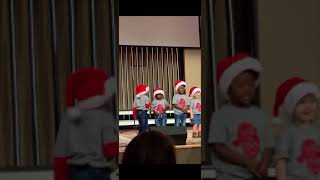 2 year old Cody’s Christmas program