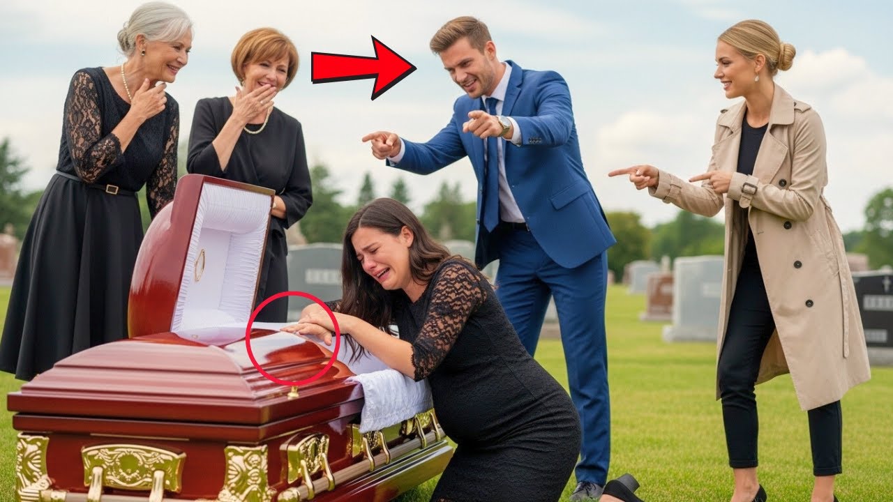 Husband And Family Mocked Pregnant Wife At Her Mother's Funeral, Unaware She Just Inherited $100 Bil