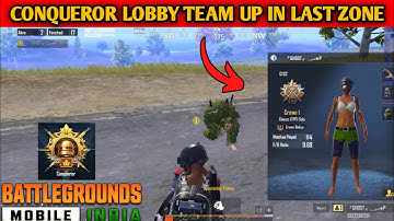 Hacker And Team Up Ar Destroy Conqueror Lobby BGMI