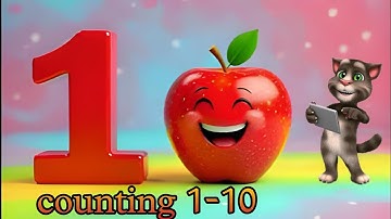 Counting 1–20 with Cute 3D Animation | Kids Learning Video"2