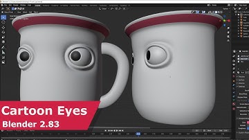 Blender | Fast EASY  Cartoon Eyes | Modeling Technique