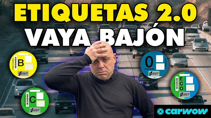 VAN A CAMBIAR LAS ETIQUETAS DE LA DGT y LA VAN A LIAR TODAVÍA MÁS - ESTO VIENE en 2026