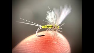 How to Tie a Blue Wing Olive Dry Fly | John Barr’s Vis-A-Dun Fly Tying Tutorial