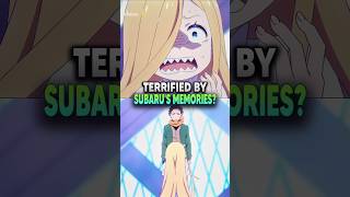 Why Rui Is Suddenly So Terrified After Seeing Subaru's Memories In Rezero Season 4 Part 2? #rezero