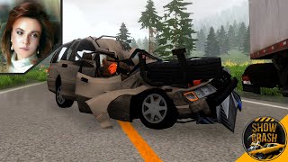 Реконструкция Жуткой Аварии Татьяны Снежиной - BeamNG Drive