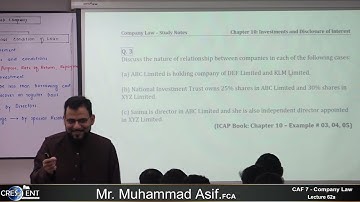 CAF 7 Sir Asif Lecture 62a