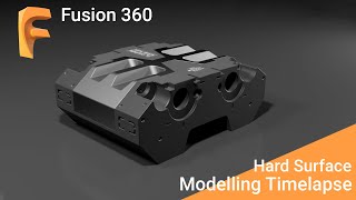 Fusion 360 Hard Surface Practice 03 | Form Study - Vitaly Bulgarov | - Timelapse