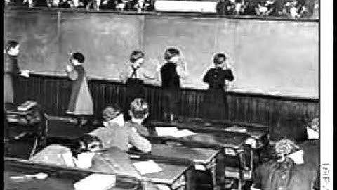 Evolution of the chalkboard