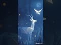 Origami Love Story 🌸 | A Deer and Crane Fall in Love in a Paper Fantasy World! #shorts