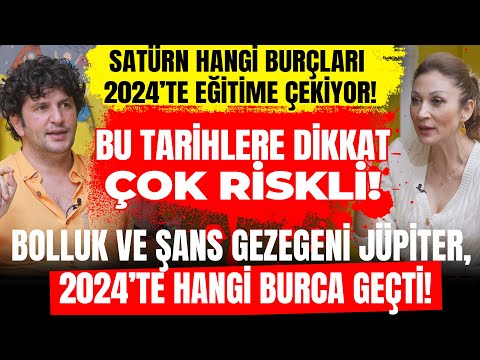 Satürn Hangi Burçları 2024’te Eğitime Çekiyor! Bu Tarihlere Dikkat! Bolluk ve Şans Gezegeni Jüpiter!