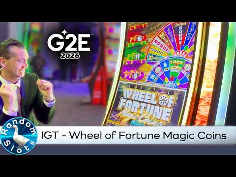 #G2E2026, IGT, Wheel of Fortune Magic Coins, Slot Machine Preview