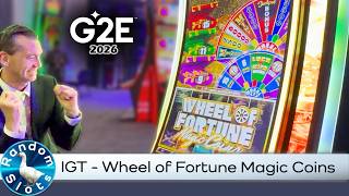 #G2E2026, IGT, Wheel of Fortune Magic Coins, Slot Machine Preview