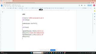 Annotating the Project Code