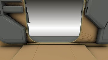 Modular Sci-Fi Set Wip 66 Blender 2.75a - Animated sci-fi doors