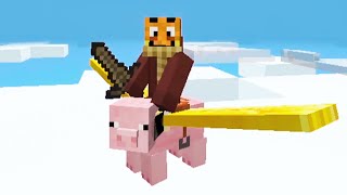 So bekommt man ein fliegendes Schwein in Minecraft