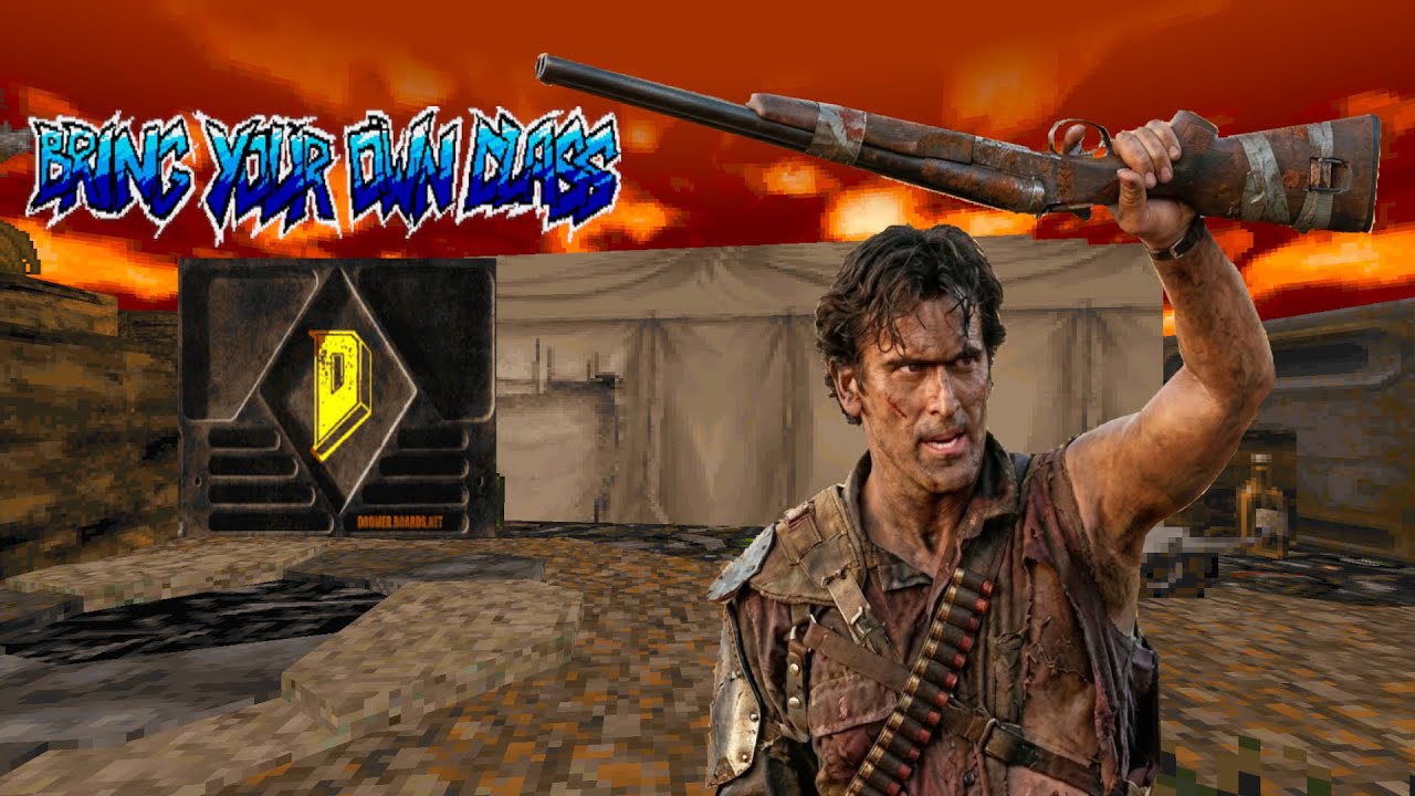 Ash Williams no Apocalipse! -  DOOM Online: BYOC CO-OP + DBP67: Outposts of Wasteland [Zandronum]