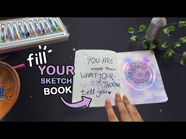 Draw with Me✍🏽💗, The Aesthetic Way to Fill Your Sketchbook