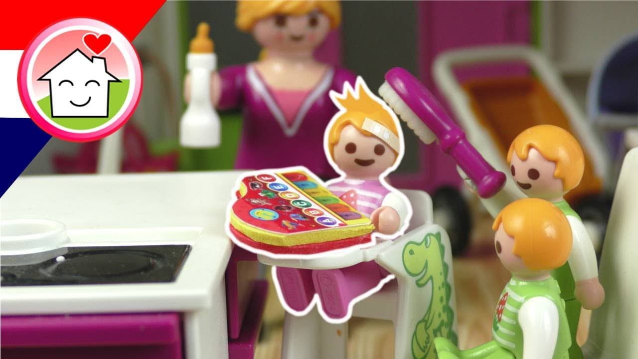 Playmobil filmpje Nederlands Babyverhalen met Mia - Familie Huizer