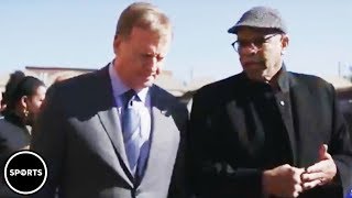 Roger Goodell Gets Confronted On Kaepernick
