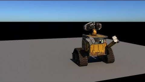 WALL.E Animation test 01