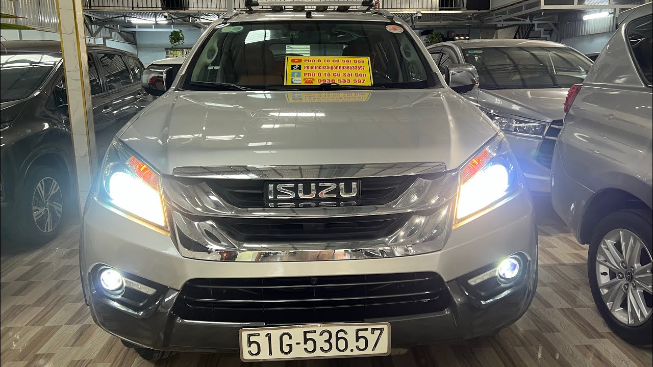 🅾️12/11 ☎️0938.533.597 💥Isuzu Mux 2017 lăn 18, 1 chủ, nhập Thái Lan, nhú 4 xị, đồ chơi 55t, bao thợ
