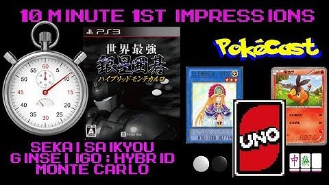 10 Minute 1st Impressions : Sekai Saikyou Ginsei Igo: Hybrid Monte Carlo