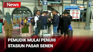 Stasiun Pasar Senen Mulai Ramai Pemudik - iNews Siang 28/03