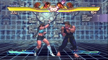 SFxT Julia Combo 1: very simple BnB 331 dmg meterless