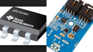 Arduino Nano ADC121C021 I2C Analog to Digital Converter Tutorial