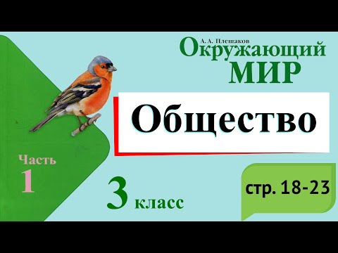 Общество. Окружающий мир.