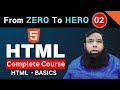 Learn html coding fast beginners guide to building websites by shahid naeem  class 02