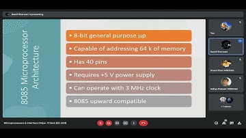 8085 Microprocessor: Architecture | Unit-1 | Lecture No. 2 | Microprocessors & Interface Chips