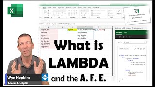 What is LAMBDA in Excel