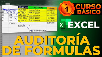 CÓMO HACER AUDITORÍA DE FÓRMULAS EN EXCEL
