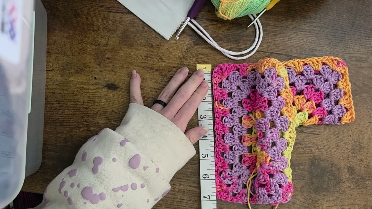 Quick Hexagon Cardigan Measuring Tutorial