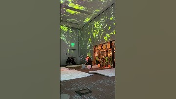 Immersive Projection Mapping and Sound Bath Healing
