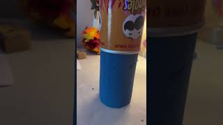 Kinetic Sand Out Of Pringles Can