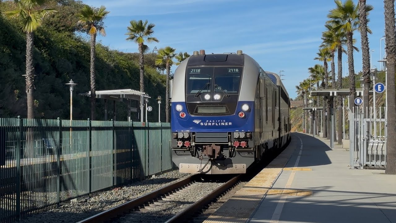 [4K] Trains in Carlsbad and Solana Beach 1/16/26 & 1/17/26 (Radio Chatter Included)