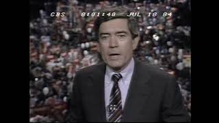 1984 Democratic Convention - CBS (open) - 1984-07-18