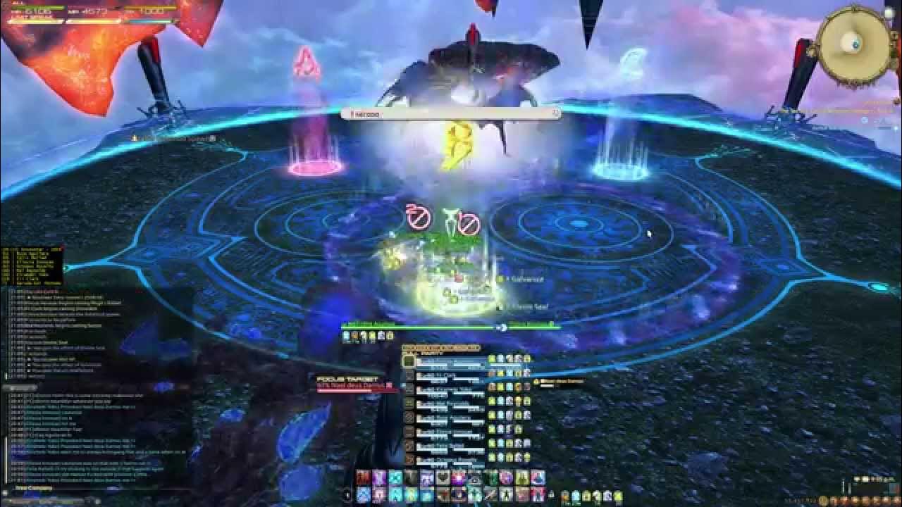 FFXIV ARR The Second Coil of Bahamut (Savage) Turn 4 (Turn 9