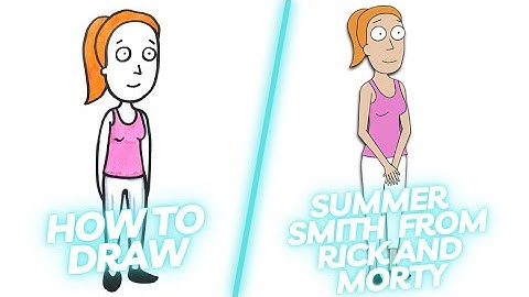 How to Draw Summer Smith From Rick and Morty