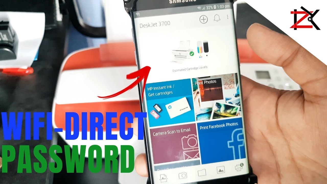 New Update How To Find \u0026 Change Password for HP Deskjet Printer | Wi-Fi Direct Password | HP Smart App