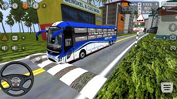 Indian Sleeper Coach Bus Driving Gameplay |Off