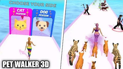 PET Walker 3D 🐕‍🦺🦮 Gameplay Walkthrough Android, ios level 1-5