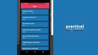 Learn Icelandic with the New Practical Icelandic Mobile App! With Real Icelandic Spoken Audio screenshot 4