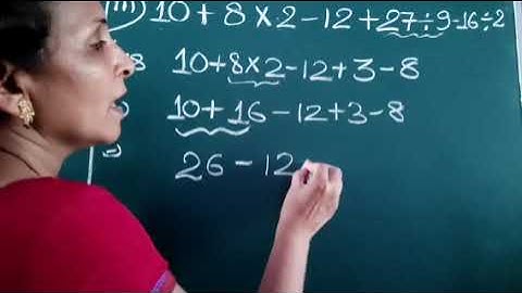 Class 5 Chapter 5 l Simplification l Activity 1 Maths