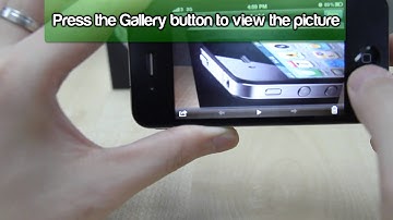 How to Use the Camera and Video Recorder on Apple iPhone 4