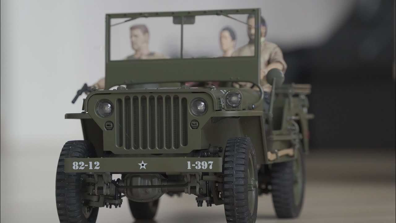 ROCHOBBY 1941 MB SCALER willys - YouTube